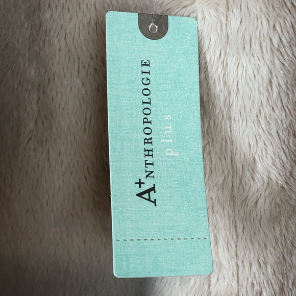 NWT Anthropologie Camilla Sueded Sherpa Jacket. - Picture 8 of 9